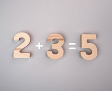 Load image into Gallery viewer, Flockmen Wooden Numbers (1-10)