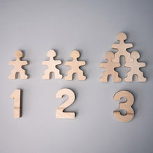 Load image into Gallery viewer, Flockmen Wooden Numbers (1-10)
