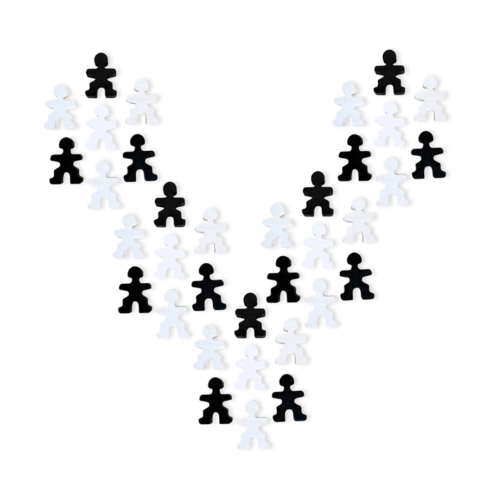 Black & White set (40 pcs)